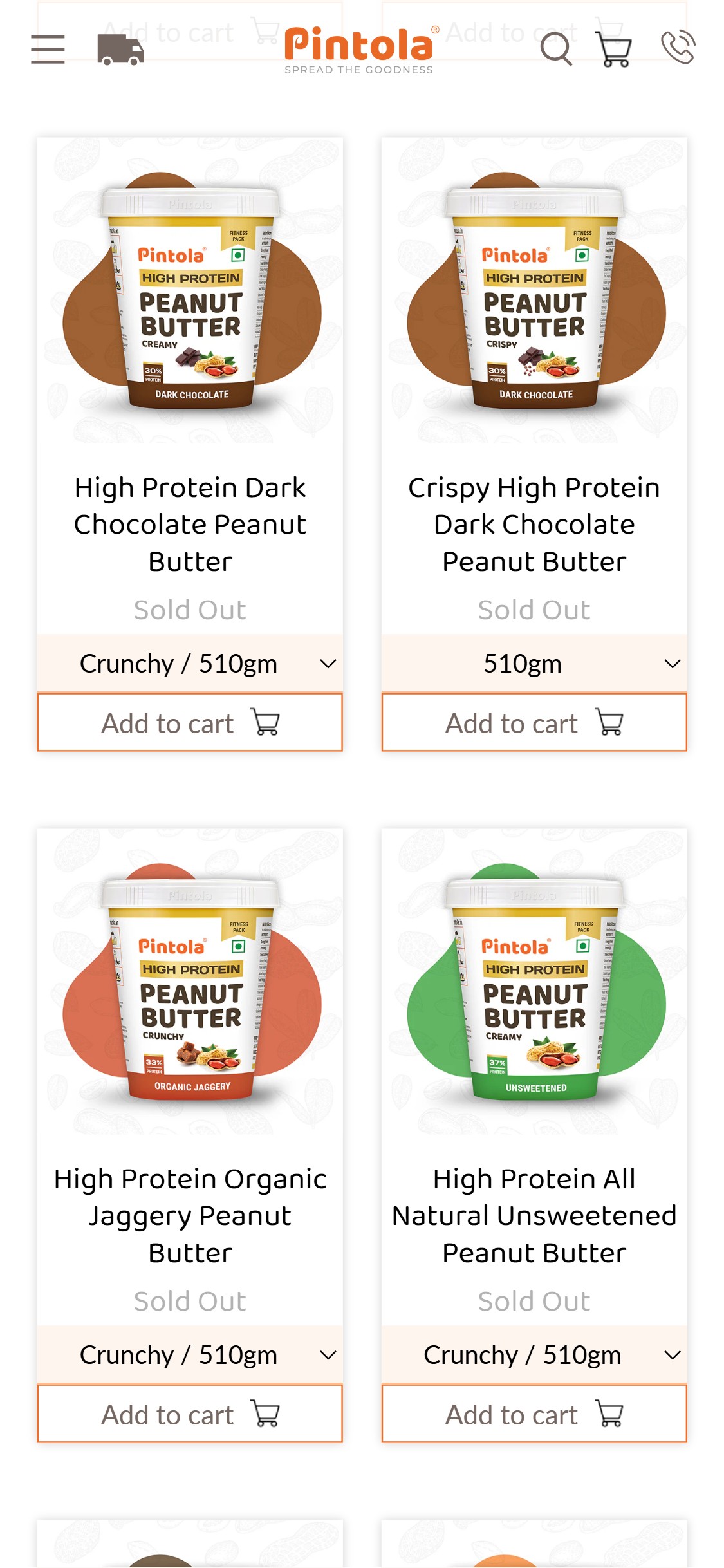 Pintola â€” Product Cards (No Ratings)