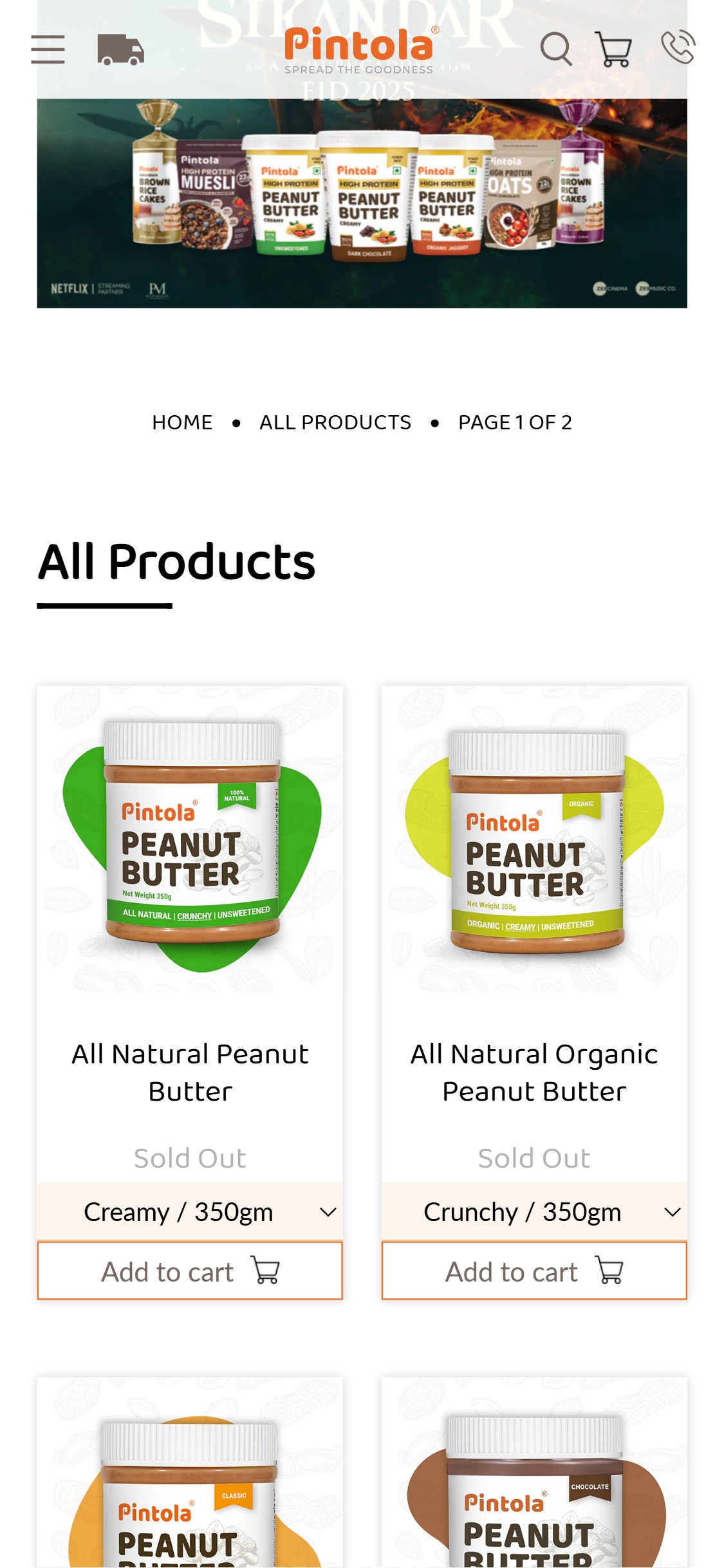 Pintola â€” Collection (No Filters)