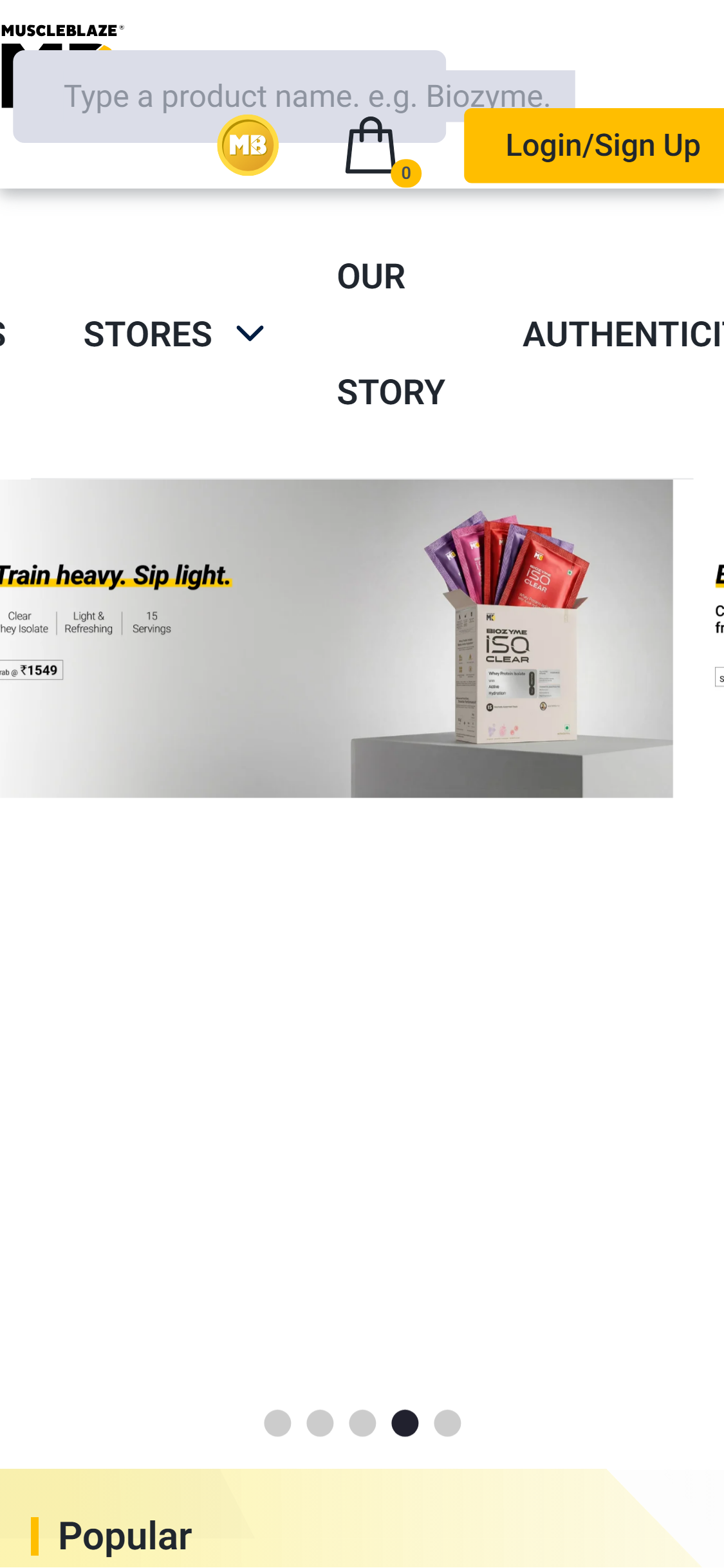 MyFitness â€” Sticky ATC Bar